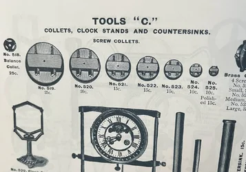 Collets Watchmaker Tools What are these collets for? Watchmaker split collet 2-screw | NAWCC Forums